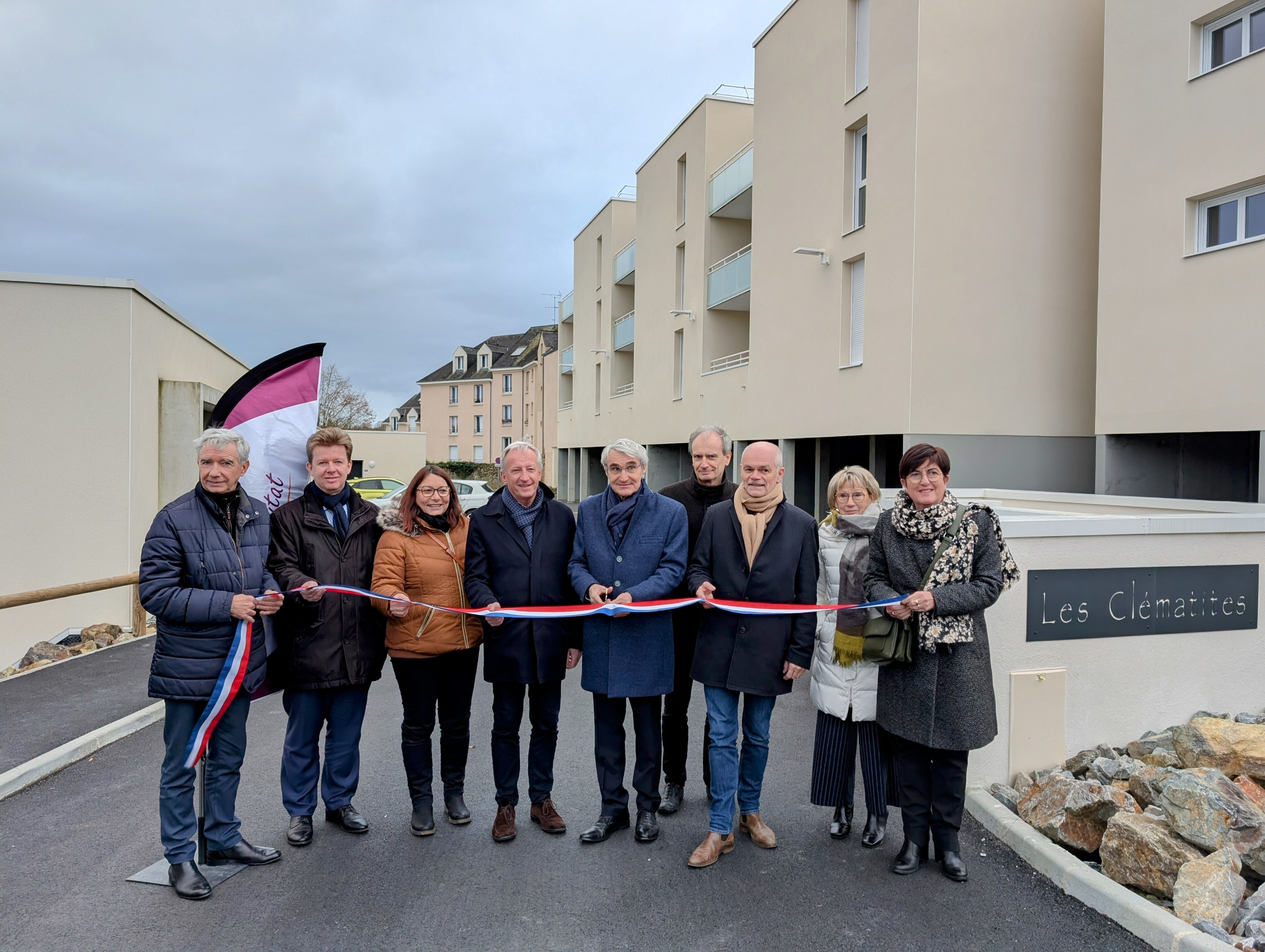 inauguration changé les clématites